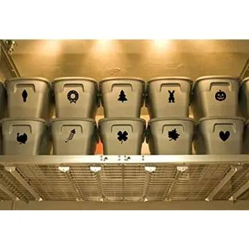 Storage Bin Decal | Holiday Storage Label | Large Storage Tote Decal | Organization | Halloween | Christmas | Easter | Decorations Container