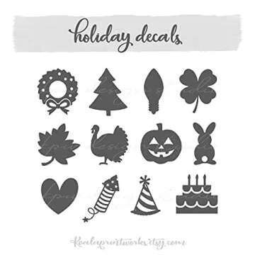 Storage Bin Decal | Holiday Storage Label | Large Storage Tote Decal | Organization | Halloween | Christmas | Easter | Decorations Container