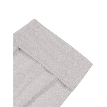 REORIA Women's High Waisted Fold Over Maxi Skirt