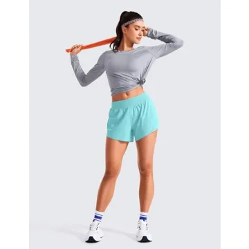 CRZ YOGA Athletic Shorts Lightweight Comfort for Women