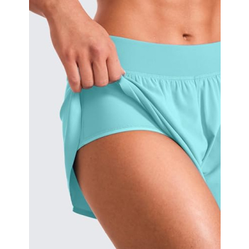 CRZ YOGA Athletic Shorts Lightweight Comfort for Women
