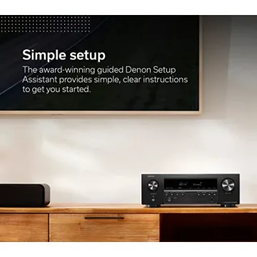 Denon AVR-S570BT 5.2 Channel AV Receiver - Superior Sound