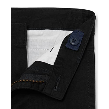 Boys Black Stretch Chino Pants - Size 12 by The Children's Place