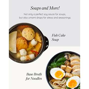 Sempio Naturally Brewed Soy Sauce for Soup (31.45fl oz) - Premium Korean Chosun Soy Sauce Fermented with 70-Year Tradition. Non-GMO, Gluten-Free.