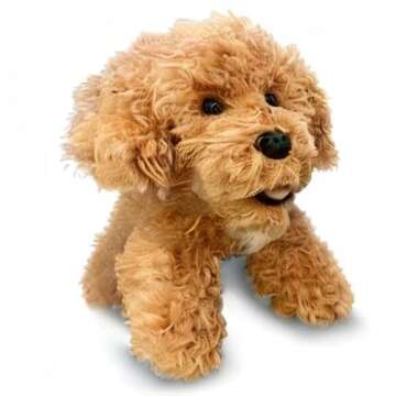 Luxurious Plush Dog Toy for Kids and Adults - 13 Inches
