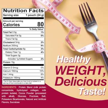 ProtiDIET High Protein Hot Cocoa Mix for Active Lifestyles