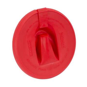 Shur-Line Red Silicone Paint Can Lid for Spill-Free Pouring