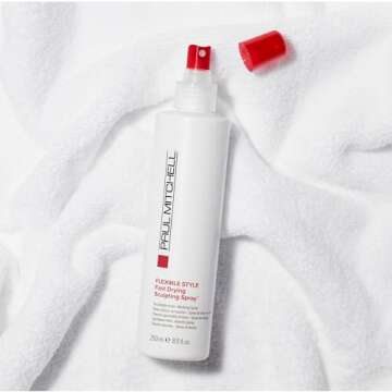 Paul Mitchell Fast Drying Sculpting Spray, Medium Hold, Touchable Finish, For All Hair Types, 8.5 Fl Oz