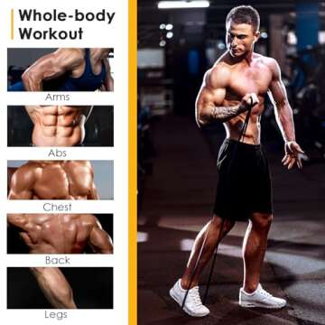 WHATAFIT Resistance Bands, Exercise Bands，Pull up Assistance Bands, Work Out Bands for Men and Women Fitness, Strength Training Home Gym Equipment,red,Green,Black,Green