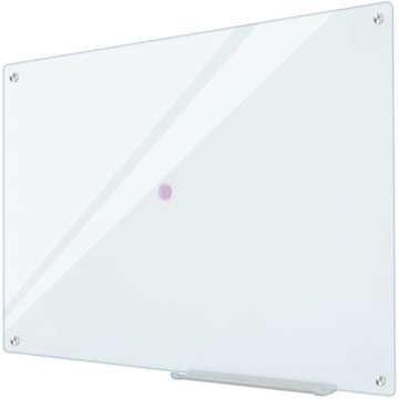 Durable Glass Magnetic Dry Erase Board - 3'x2' Frameless