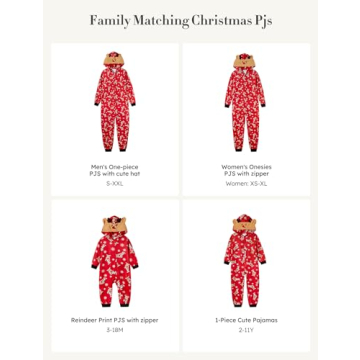 PATPAT Family Christmas Pajamas Matching Set for Everyone