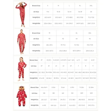 PATPAT Family Christmas Pajamas Matching Set for Everyone