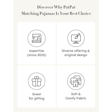 PATPAT Family Christmas Pajamas Matching Set for Everyone