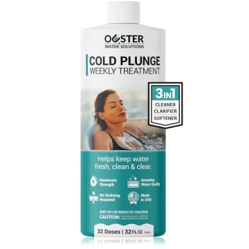 Bio Ouster 3in1 Weekly Cold Plunge Water Treatment - Cold Plunge Cleaner, Clarifier, Softener - Wate...