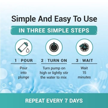 Bio Ouster 3in1 Weekly Cold Plunge Water Treatment - Cold Plunge Cleaner, Clarifier, Softener - Water Stabilizer for Cold Plunge, Ice Bath Cleaner, Cold Plunge Accessories, Ice Bath Accessories (32oz)