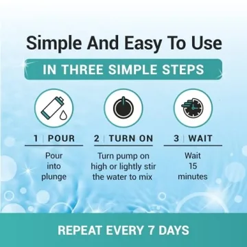 Bio Ouster 3in1 Weekly Cold Plunge Water Treatment - Cold Plunge Cleaner, Clarifier, Softener - Water Stabilizer for Cold Plunge, Ice Bath Cleaner, Cold Plunge Accessories, Ice Bath Accessories (32oz)