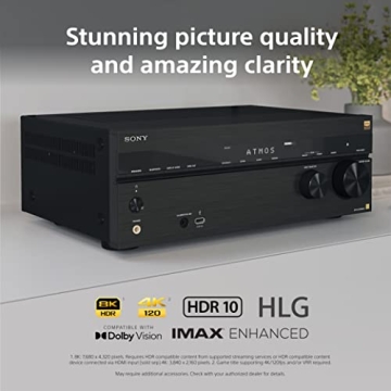Sony STR-AN1000 7.2 CH 8K A/V Receiver with Dolby Atmos