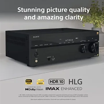 Sony STR-AN1000 7.2 CH 8K A/V Receiver with Dolby Atmos
