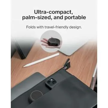 Belkin Convertible Magnetic Charging Stand 15W - MagSafe-Compatible Fast Qi2 Charger, iPhone Charger for Apple iPhone 16, 16 Plus, 16 Pro, 16 Pro Max, iPhone 15 & 14, Apple Airpods Pro, & More - Black