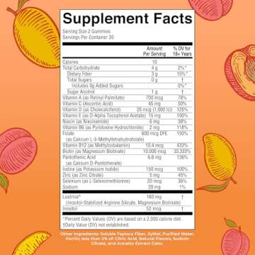 MaryRuth's Hair Growth Gummies | With Lustriva® | Biotin 10000mcg | Skin Care