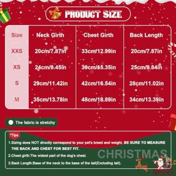 Dog Christmas Sweater Dress with Harness Leash Set Warm Soft Fleece Plaid Clothes for Small Girl Pet Outfit Winter Coat (X-Small, Red Harness Dress)