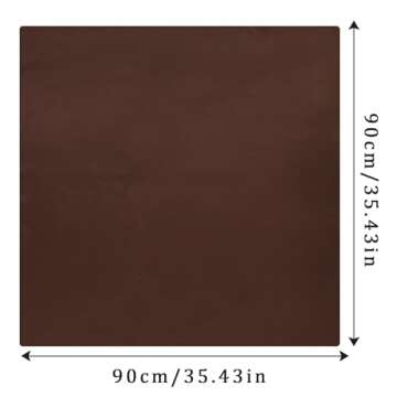 AWAYTR 35" Large Square Satin Head Scarf for Women - Elegant Multi-Use Fashion