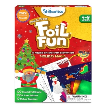 Foil Fun Holiday Magic Craft Kit for Kids 4-9