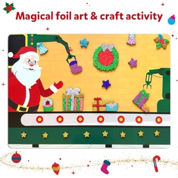 Foil Fun Holiday Magic Craft Kit for Kids 4-9