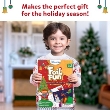 Foil Fun Holiday Magic Craft Kit for Kids 4-9