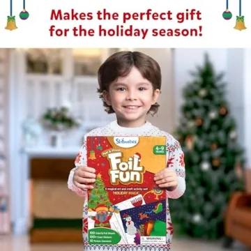 Foil Fun Holiday Magic Craft Kit for Kids 4-9
