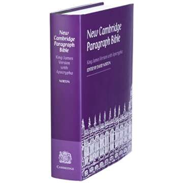 New Cambridge Paragraph Bible with Apocrypha for Everyone