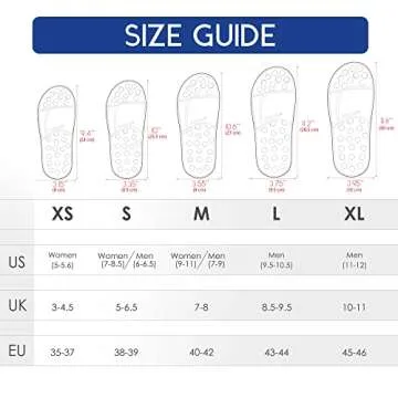 Byriver Therapeutic Massage Slippers for Foot Pain Relief