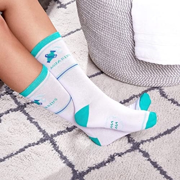 Zodaca Aquarius Socks - Unisex Zodiac Socks for Gifts