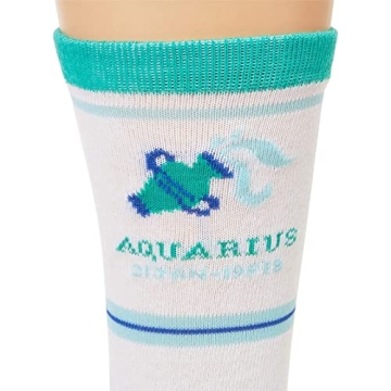 Zodaca Aquarius Socks - Unisex Zodiac Socks for Gifts
