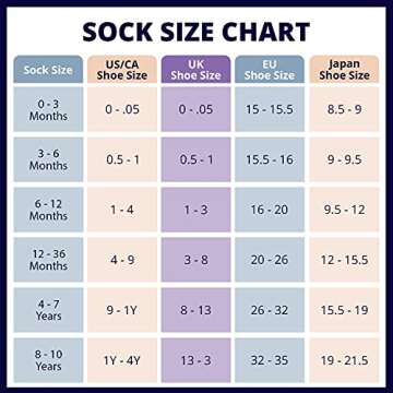 LA ACTIVE Kids Anti-Slip Grip Ankle Socks for Boys Girls