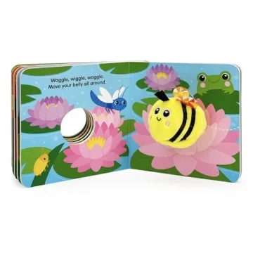 Engaging Busy Bee Finger Puppet Book for Toddlers