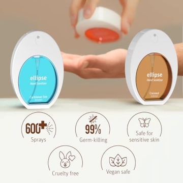 Ellipse Coconut Hand Sanitizer Spray - Effective & Portable