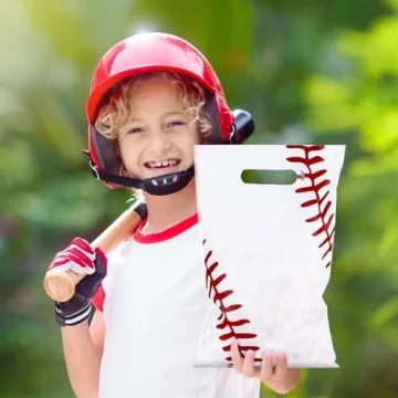 Yeaqee 50 Baseball Gift Bags - Perfect for Parties