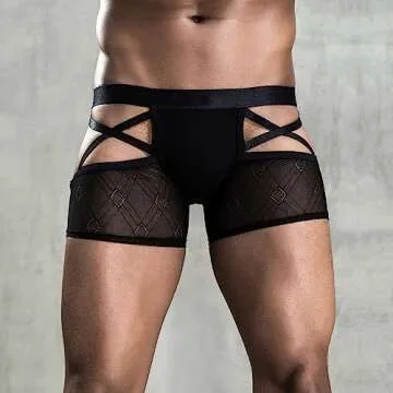 Artjosy Men Sexy Butt-Flaunting Jockstraps Underwear
