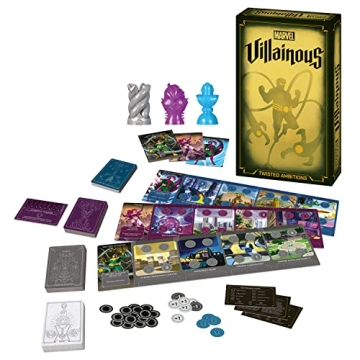 Ravensburger Marvel Villainous: Twisted Ambitions - Engaging Strategy Board Game | Perfect for Marve...