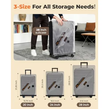 BAGSMART Rechargeable Wireless Pump Storage Bags Set