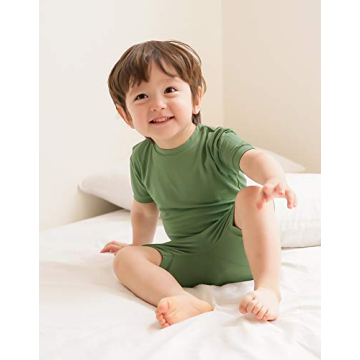 Vaenait Baby Kids Pajamas Set Soft Safe Sleepwear 4pcs