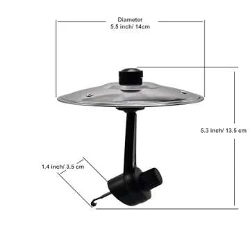 Duocheer Car Cymbal - Mini Drum Crash Cymbal for Your Car