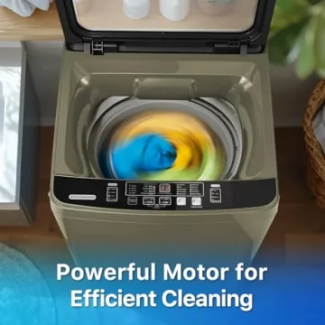 Anypro Portable Washer 17.8 lbs Full Automatic for Small Spaces