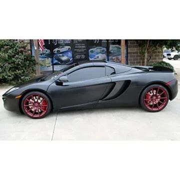 Avery Satin Black Vinyl Car Wrap Film 5ft x 15ft