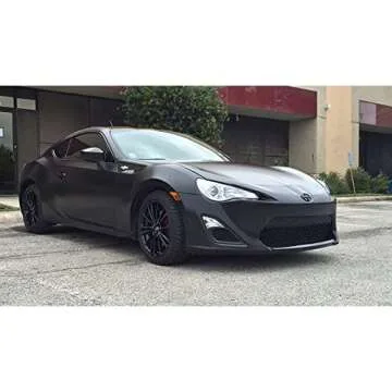 Avery Satin Black Vinyl Car Wrap Film 5ft x 15ft