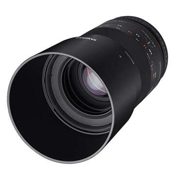 Samyang 100mm F2.8 Telephoto Macro Lens for Sony E-Mount