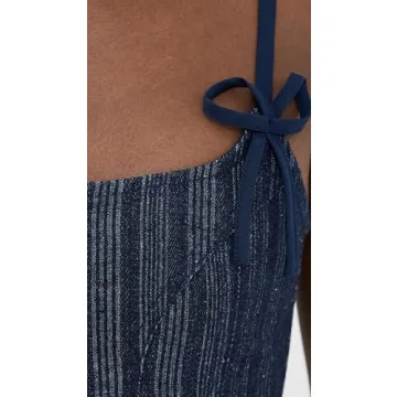 Stylish Lioness Women's Charismatic Denim Corset for Fashion Lovers