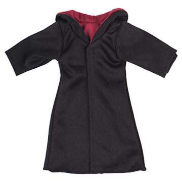 Bili Wizard Christmas Doll Clothes and Accessory Compatible with Elf ( Wizard Robe and Scarf