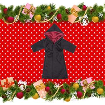 Bili Wizard Christmas Doll Clothes and Accessory Compatible with Elf ( Wizard Robe and Scarf